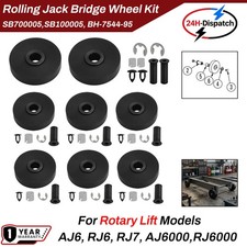 Set8 Wheel Kit For Rotary Lift Rolling Jacks Rolling Bridge Sb700005sb100005