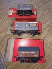 Hornby R211 Lime Wagon  R101 Coke Waggon, R124 Brake waggon  Boxed