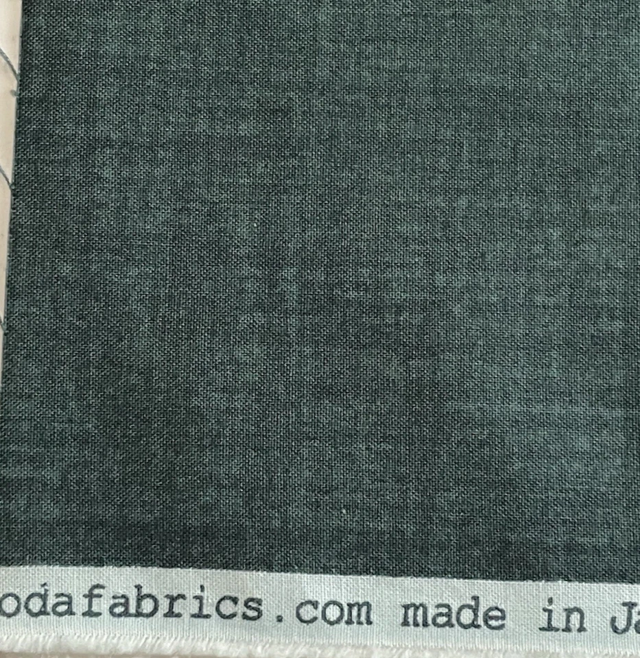 Moda Green 100 % Cotton Fabric Pattern 9898 Made in Japan 1/2 Yard x 42 Inches - Image 3 of 4