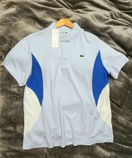 Rare NEW Lacoste Sport Polo Men XXL FR 7 Novak Djokovic - Ultra Dry NWT