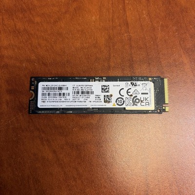Samsung 512GB M.2 NVMe PCIe Gen4x4 Internal SSD MZ-VL25120 Black