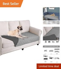 Waterproof Dog Bed Cover Pet Blanket for Furniture Bed Couch Sofa Reversible