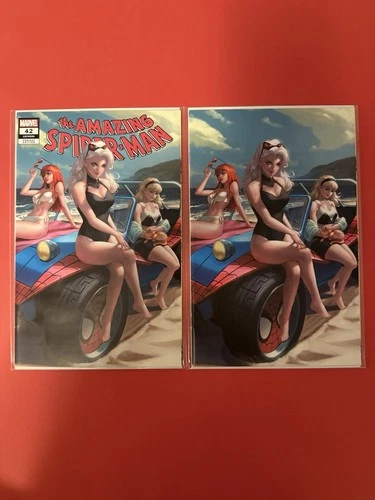 Amazing Spider-Man #42 Ejikure Trade/Virgin Variants.