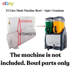 GBG Sencotel Slush Maschine 12L Sch&uuml;ssel Tank par Granisun mr Slush Snow Shock SPIN