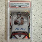 2024 Topps Resurgence Bo Nix Rookie Signature Auto PSA 9 #RRS-BN Broncos