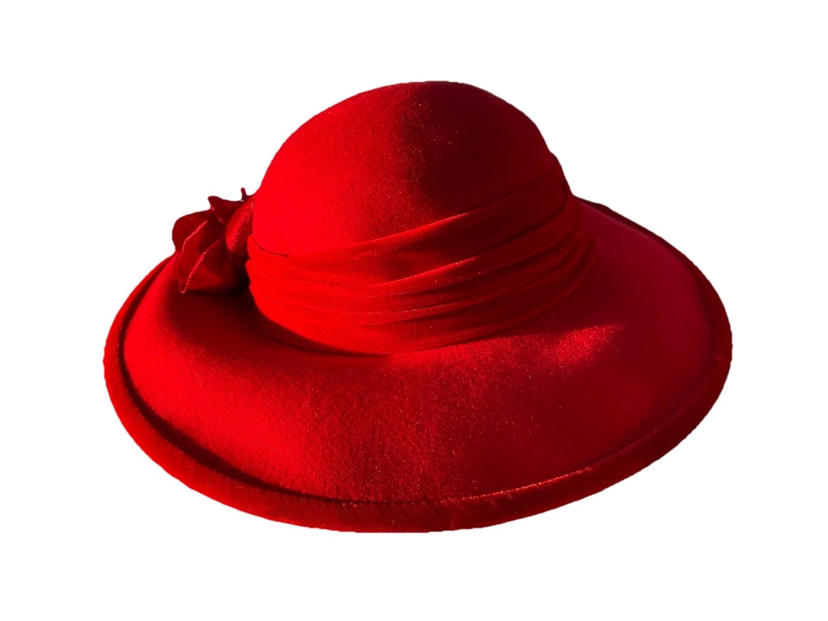 Scala Red 100% Wool Hats for Women for sale | eBay display picture 3