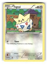 Togepi 102/135 Common Plasma Storm Pokemon Moderately Played on eBay