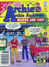 Archie Andrews, Where are You? Digest #51 VG 1987 Stock Image Low Grade