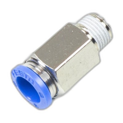 FESTO QS-B-1/8-8-20 130916 Push-in Bulkhead Connector | ID3000 | PLC2DAY New ...