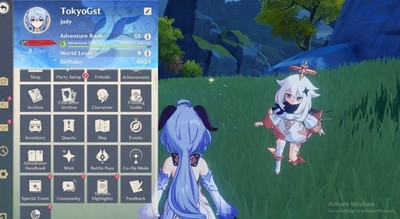 Genshin Impact [NA] AR55 Zhongli, Qiqi, Arlecchino, Ganyu, Venti, Arataki Itto