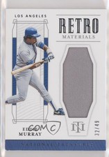 2019 Panini National Treasures Retro Materials 32/49 Eddie Murray #RM-EM HOF h3a