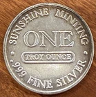 2000 Sunshine Minting Millennium Silver Eagle 1 oz Troy Ounce .999 Fine Round