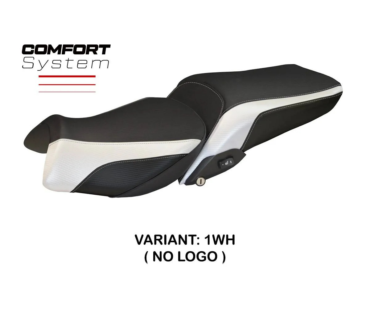 Seat cover Alghero 1 Comfort Sys White WH Tpz compatible BMW R 1250 RT 2019 2026