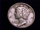 1937-S  Mercury Dime, Very Fine Grade.