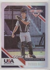 2020 USA Baseball Stars & Stripes Longevity Platinum 2/10 Patrick Bailey #2 y0i
