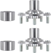 2Pcs Front Wheel Hub and Bearing Kit for Civic 2012 2013 2014 2015