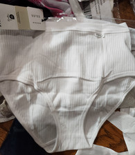 Chantelle Cotton Comfort Brief - SIZE S WHITE