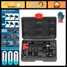 Brake Line Flaring Tool Kit - 316 14 Double Flare Tool For Brake Hydraul Brake Line Flaring Tool Kit - 316 14 Double Flare Tool For Brake Hydraul