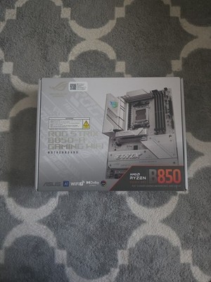 ASUS ROG Strix B850-A Gaming WiFi AMD ATX Motherboard - DDR5, PCIe 5.0, WiFi 7