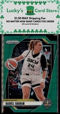 2024 Panini Prizm WNBA #25 Rachel Banham Green Prizms