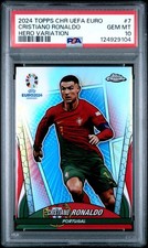 2024 Topps Chrome Uefa Euro - Hero Variation Cristiano Ronaldo #7