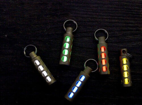 1* TC4 Titanium Alloy Key Chain Beads Pendant Paracord Lanyard Necklace Pendant - Picture 12 of 19