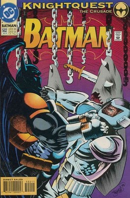 Batman #502 FN; DC | KnightQuest the Crusade Kelley Jones - w/Bag+Board