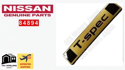 NISSAN OEM 84894 R35 GT-R T-Spec MY22 Rear T-spec Emblem GENUINE JAPAN JDM