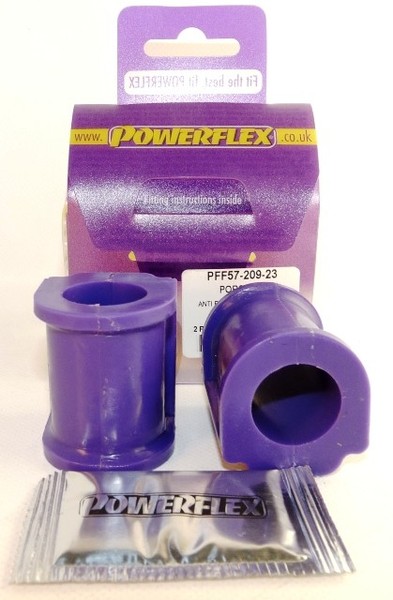 2 X Powerflex PFF57-209-23 PU Stabilager Vorderachse 23Mm FüR Porsche 944 924-image