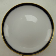 Krautheim Echt Kobalt Goldrand Teller tief 21,5 cm RB-3311