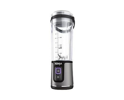 Ninja Blast Kabelloser Mixer Tragbarer Smoothie Maker + Becher 532ml - Schwarz