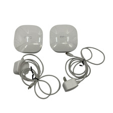 LOT OF 2 Eero Mesh J010001 AC Dual-Band Wi-Fi 5 Router - White L5433 AD 