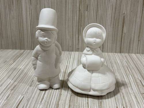 Ready to paint ~ Vintage Alberta Children Carolers, 5 pc ~ - Picture 3 of 10
