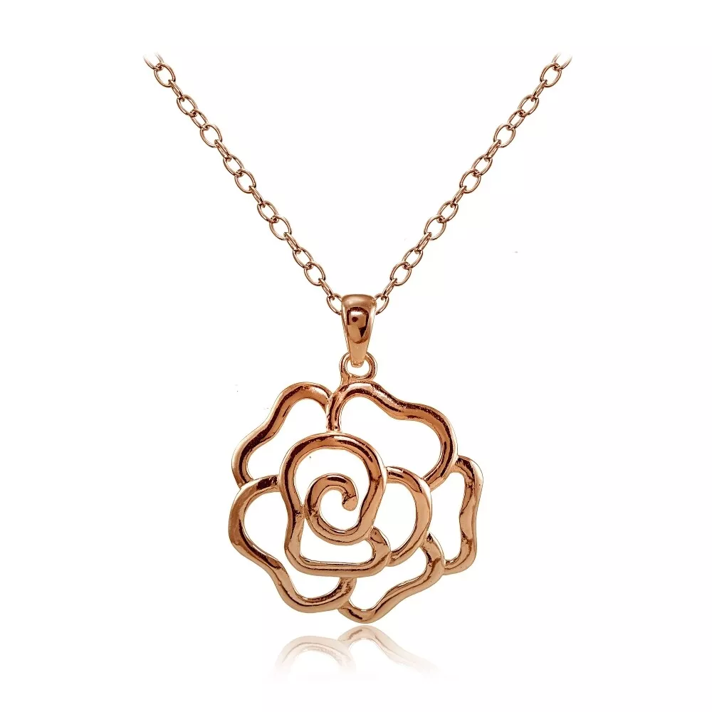 Ebay rose gold necklace deals