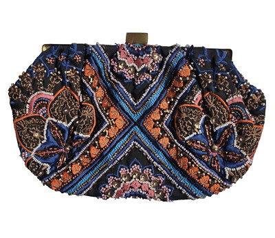 Anthropology Naila Embellished Clutch