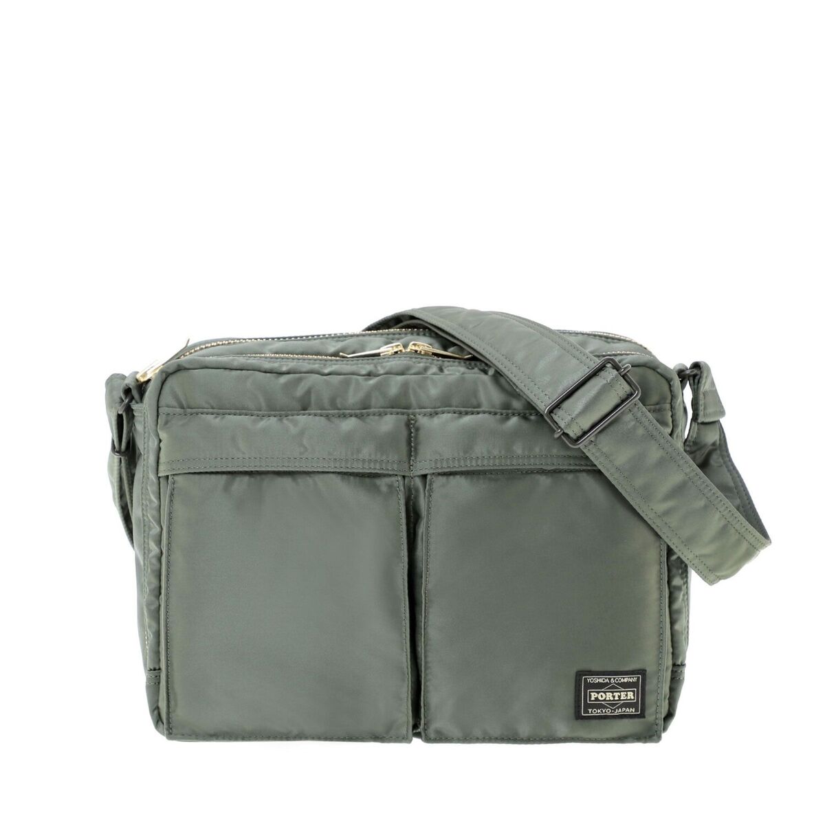 PORTER TANKER SLING BAG W zip (L) 622-08633 Sage Green Back Pack Yoshida & Co. | eBay PORTER TANKER SLING BAG W zip (L) 622-08633 Sage Green Back Pack Yoshida & Co. | eBay