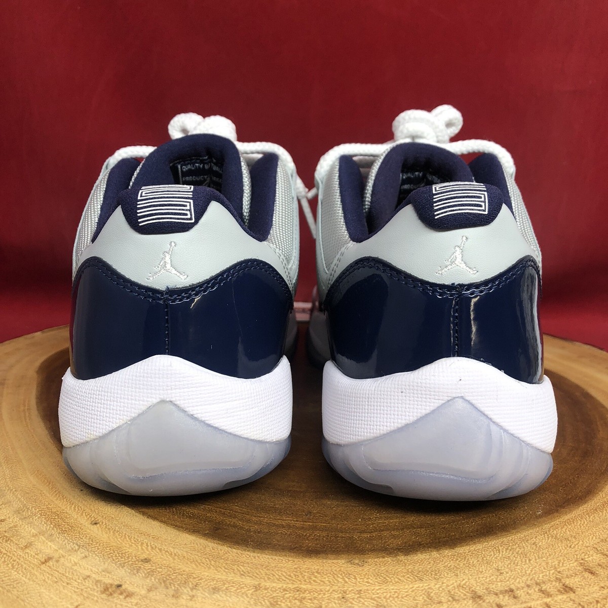 Nike Air Jordan 11 XI Retro Low Georgetown 528895-007 Size 8 Navy
