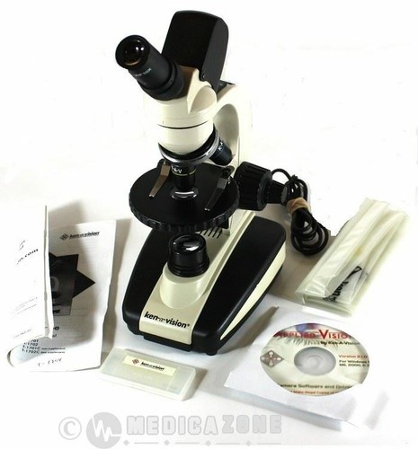 Ken-a-vision Portable Prepscope Monocular Microscope Model T-1754 USB Camera - 第 5/5 張圖片