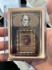 2021 Goodwin Champions Impactful Legacies Stamp Relics Daniel Webster #IL-2