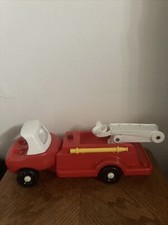 Little Tykes Vintage Firetruck Nice played with Condition Made In USA