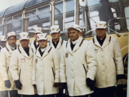 Foto 1964 del equipo olímpico de invierno del ejército de EE. UU. Innsbruck Austria 5"" X 7 - Imagen 5 de 7