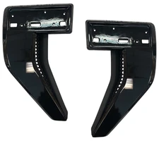 New Fender Emblem Plate Set (LH&RH) for 2021-2025 Ford F150 Glossy-BLK