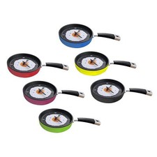 Novelty Frying Pan Shaped with Fried Egg Clock Dining Room