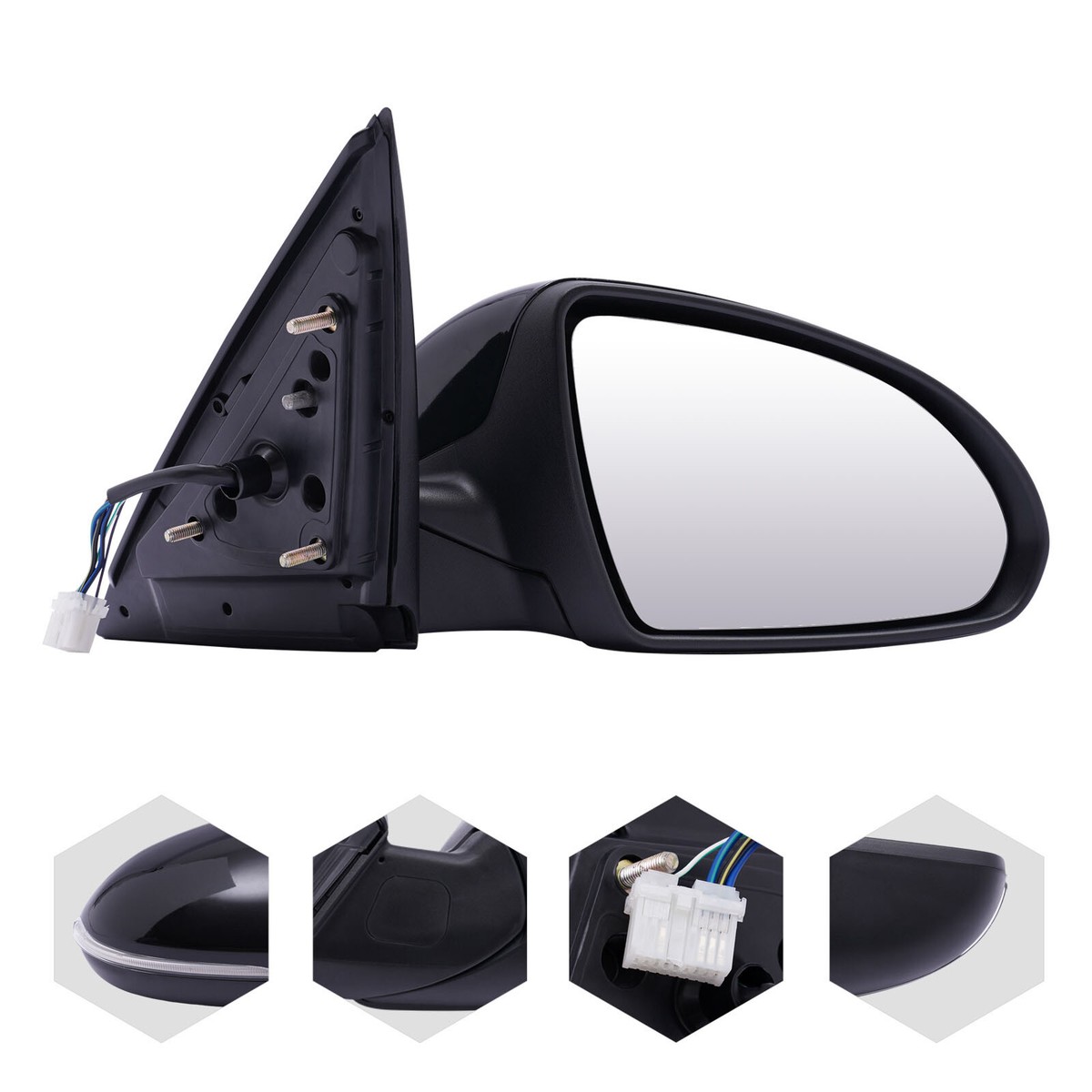 Power Heated Mirror Mid Valley Power Heated Right Side Mirror For