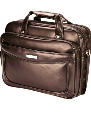 VIDENG POLO Extended 15,6 Zoll Leder Aktentasche Laptoptasche Business Mode