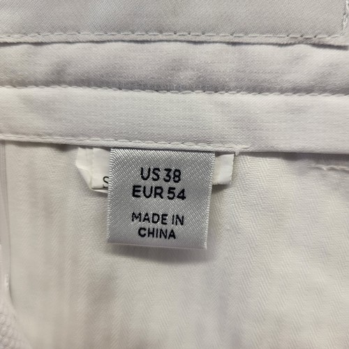 Cutter And Buck Chino Golf Shorts Mens 38 White 9" Inseam Flat Front *Stains - Picture 14 of 20