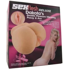 Vibrating Pussy and Ass Flesh Dakota's