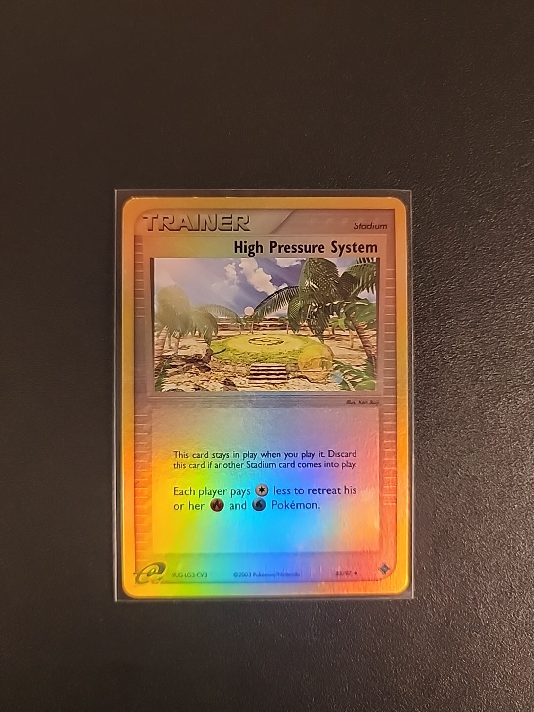 Pokemon Card - High Pressure System - EX Dragon - Reverse Holo - 85/97 - NM