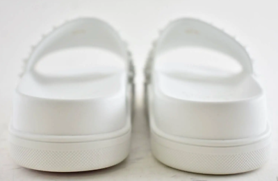 Christian Louboutin Pool Fun Flat Spike Bianco White Platform Slide Sandal 44 11 s-l400.jpg main image 4
