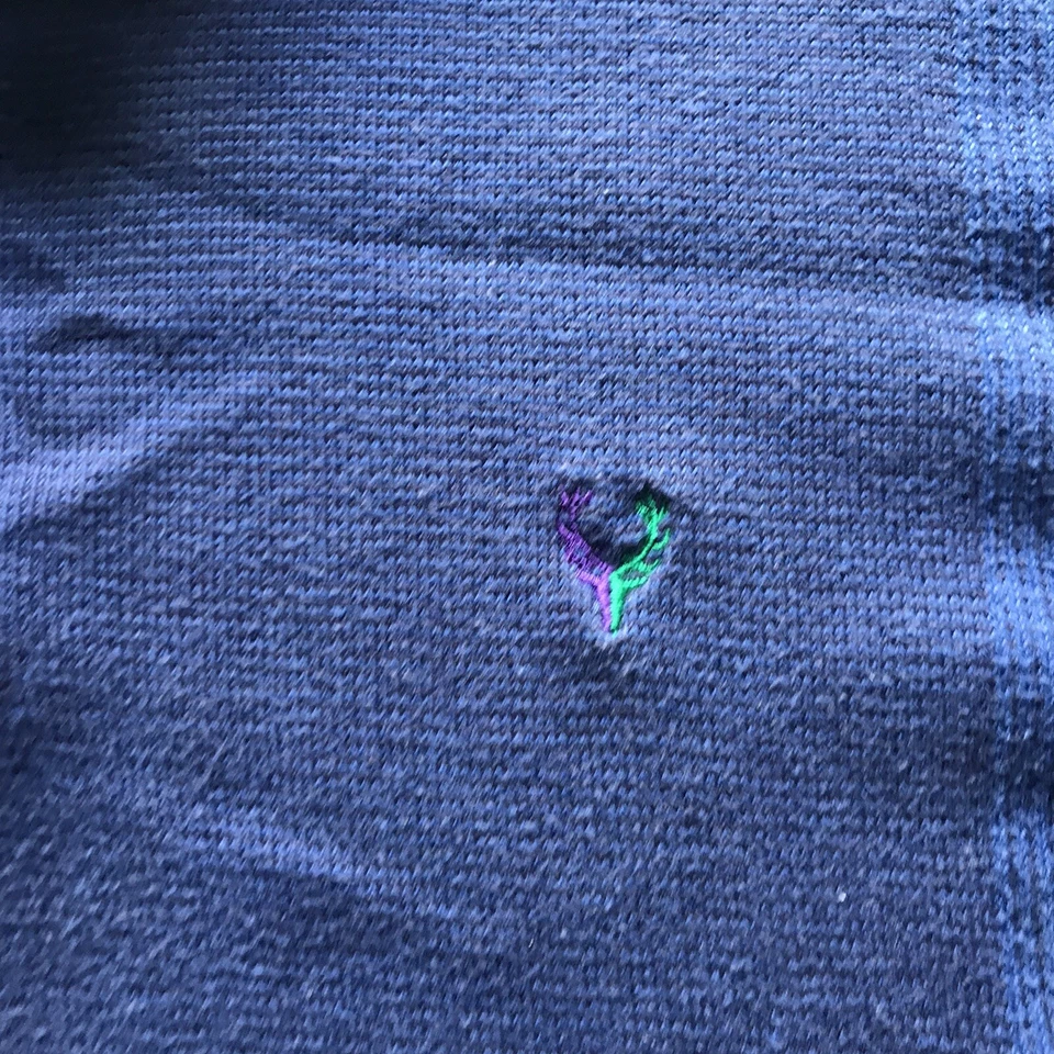 Camiseta Polo Solly Sport Para Hombres XL Wimbledon Tenis Azul Allen Solly Foto 3 de 4